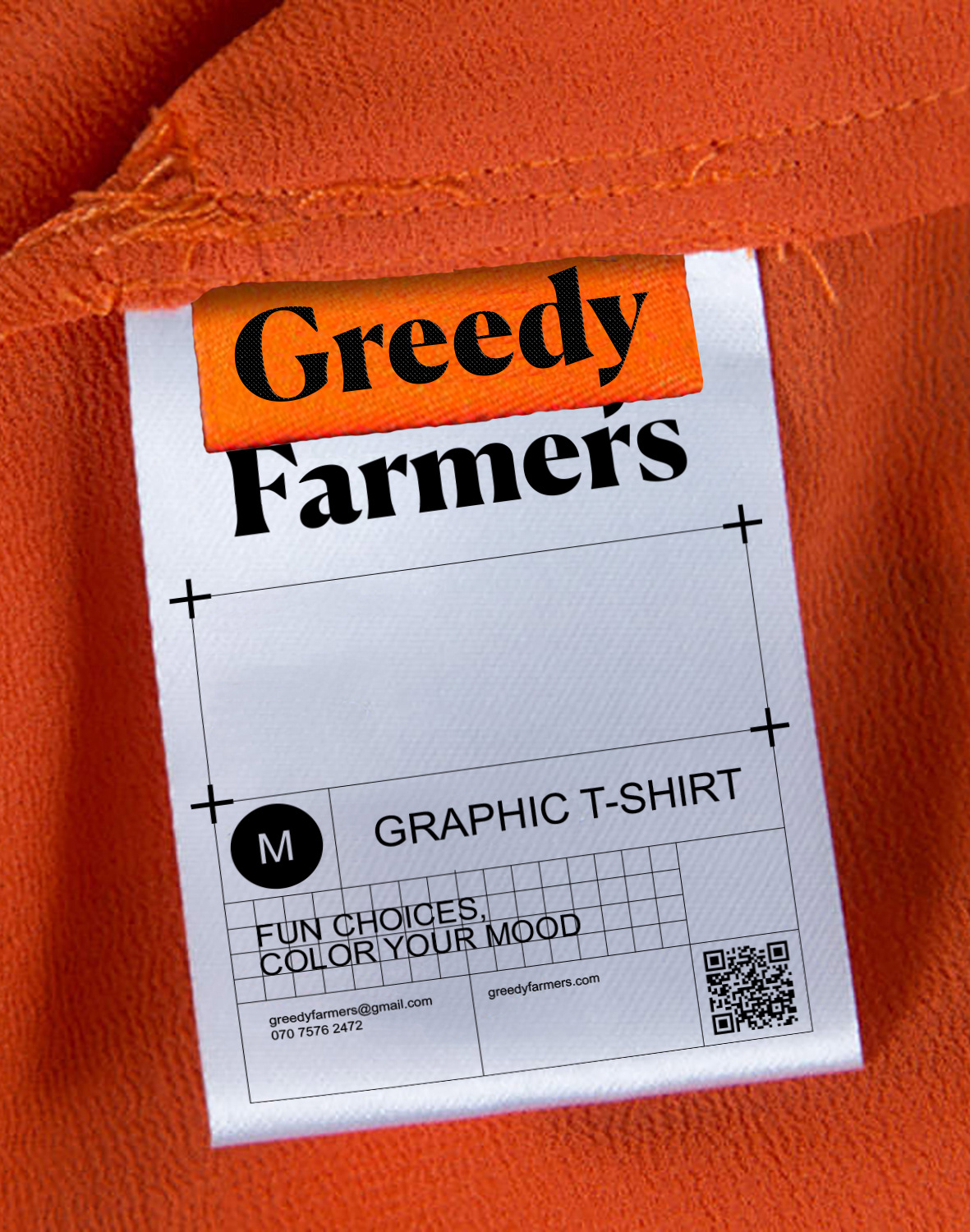 漂亮的网格系统！Greedy Farmers服饰品牌视觉设计