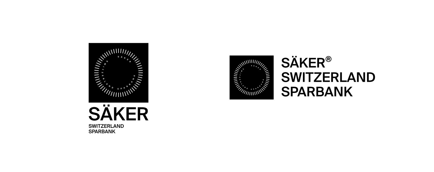 Säker：瑞士风格的概念品牌设计