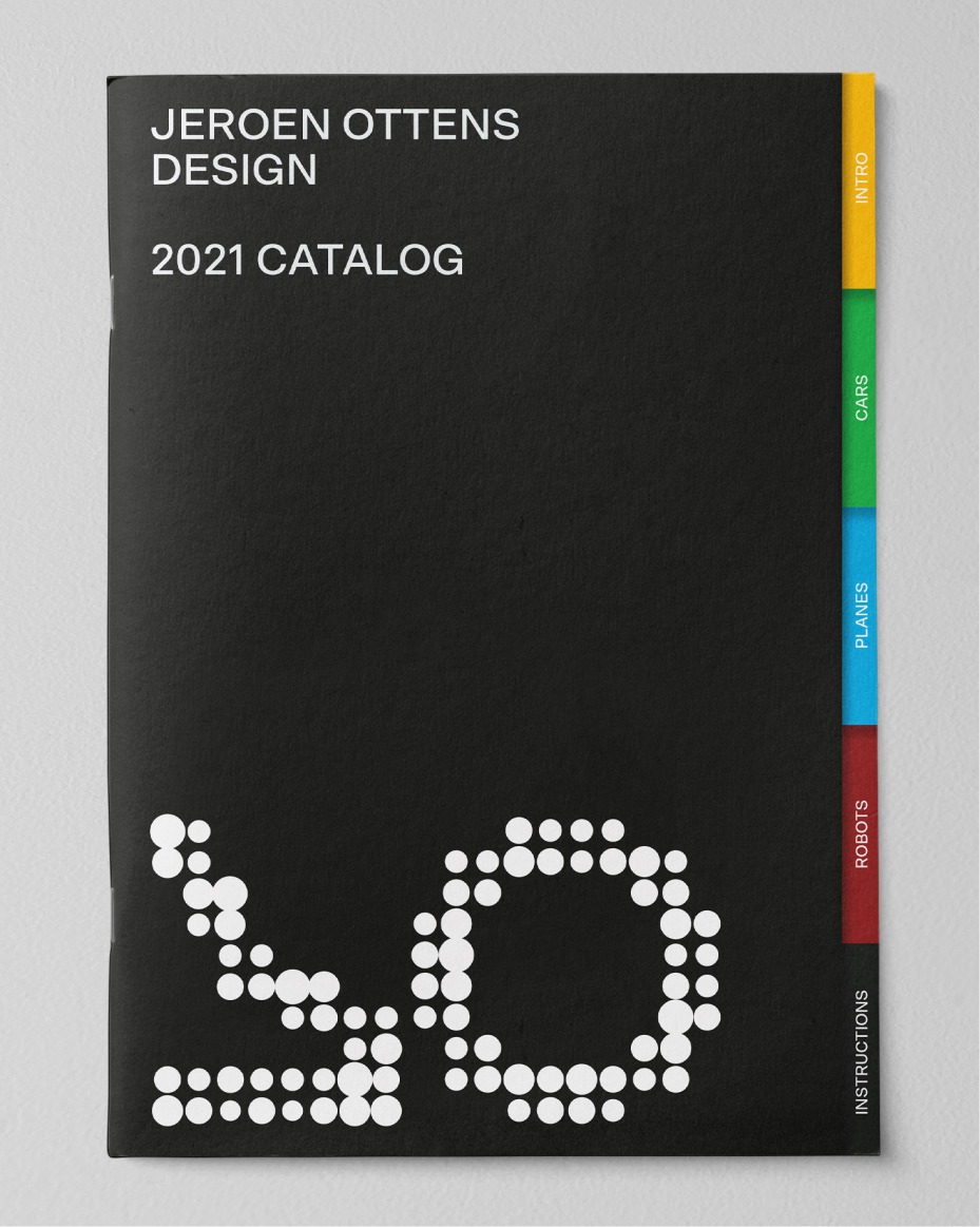 Jeroen Ottens拼装玩具品牌形象设计