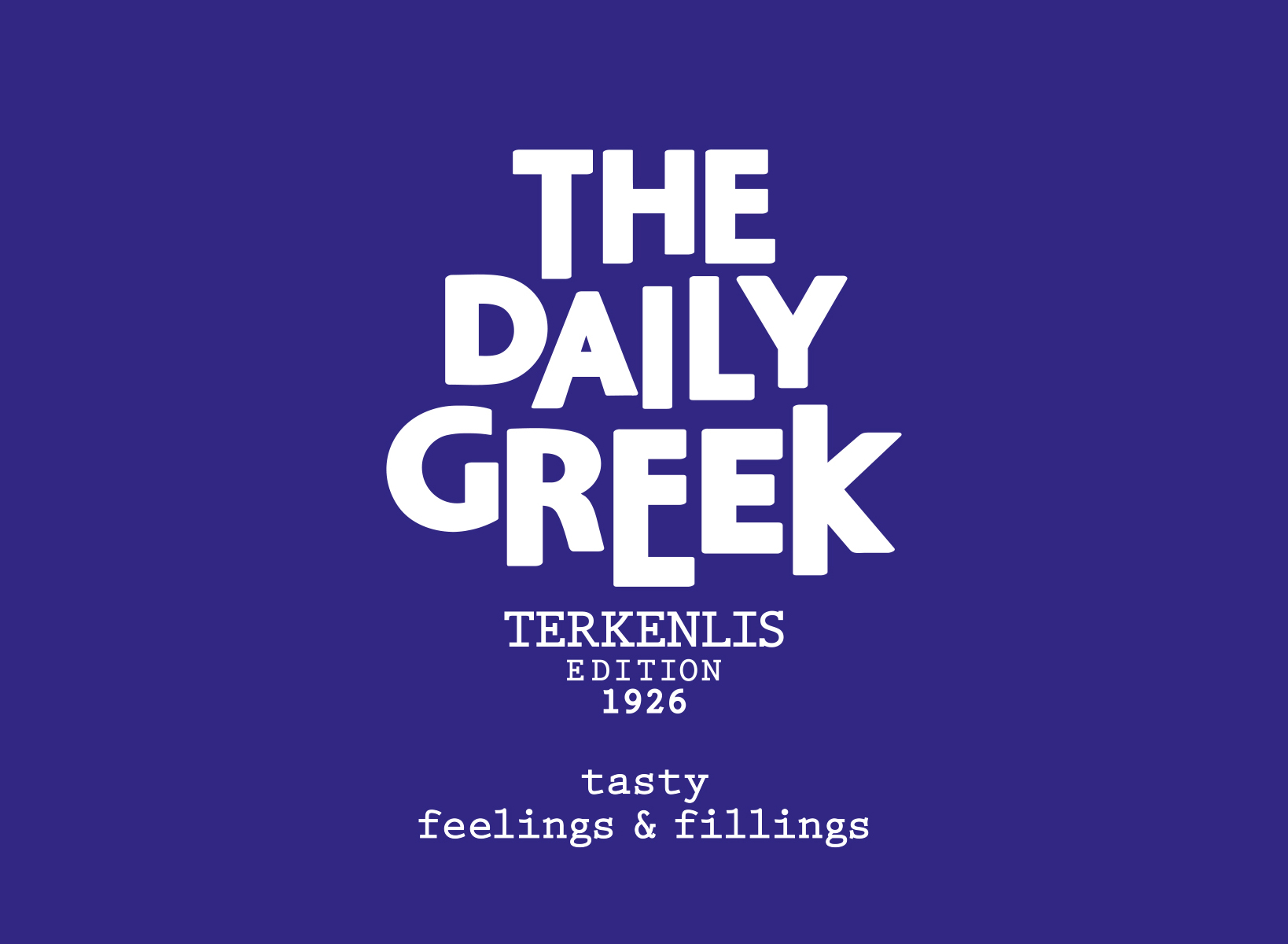 The Daily Greek希腊风味品牌视觉设计