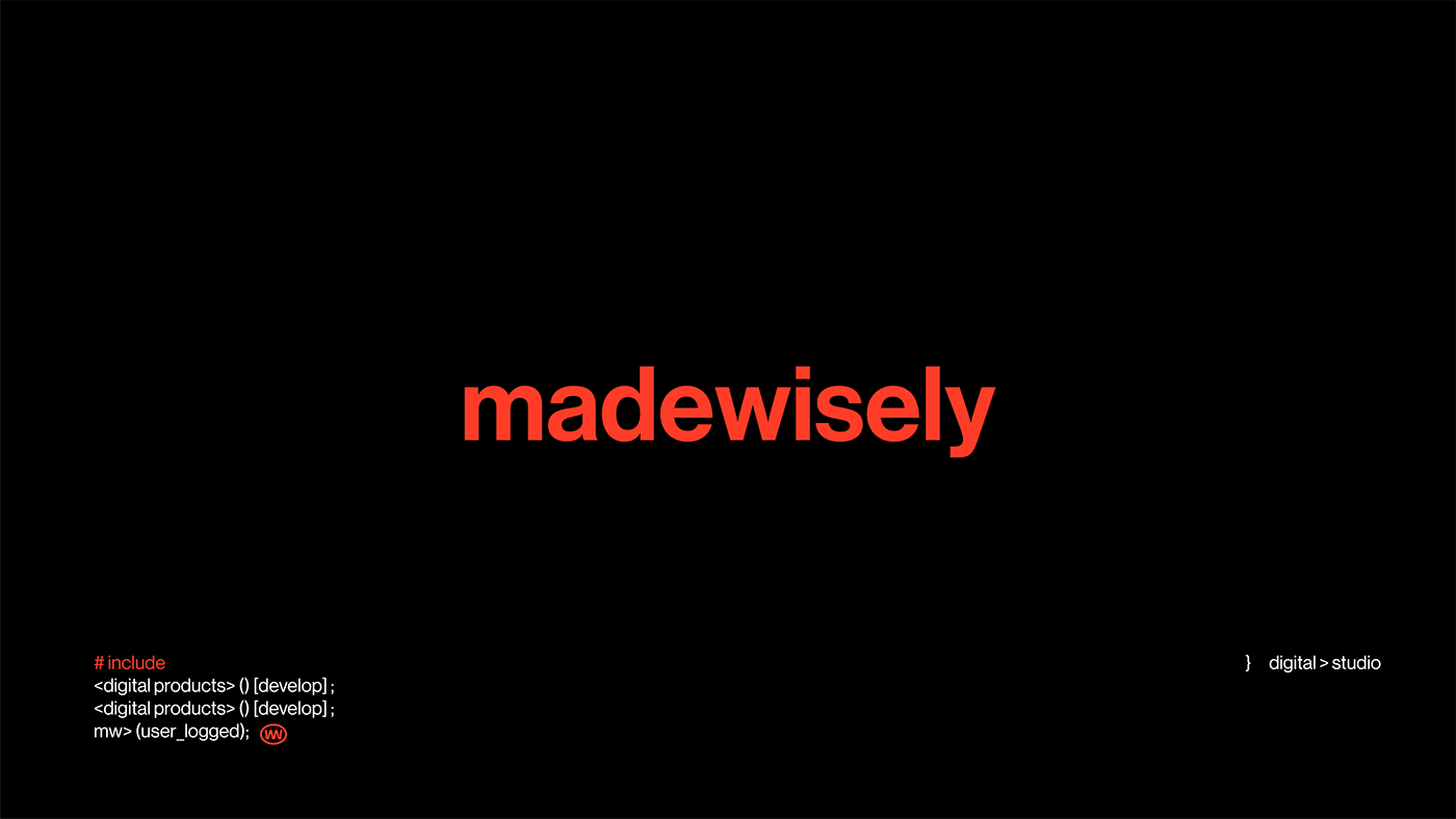 软件开发商madewisely品牌VI设计