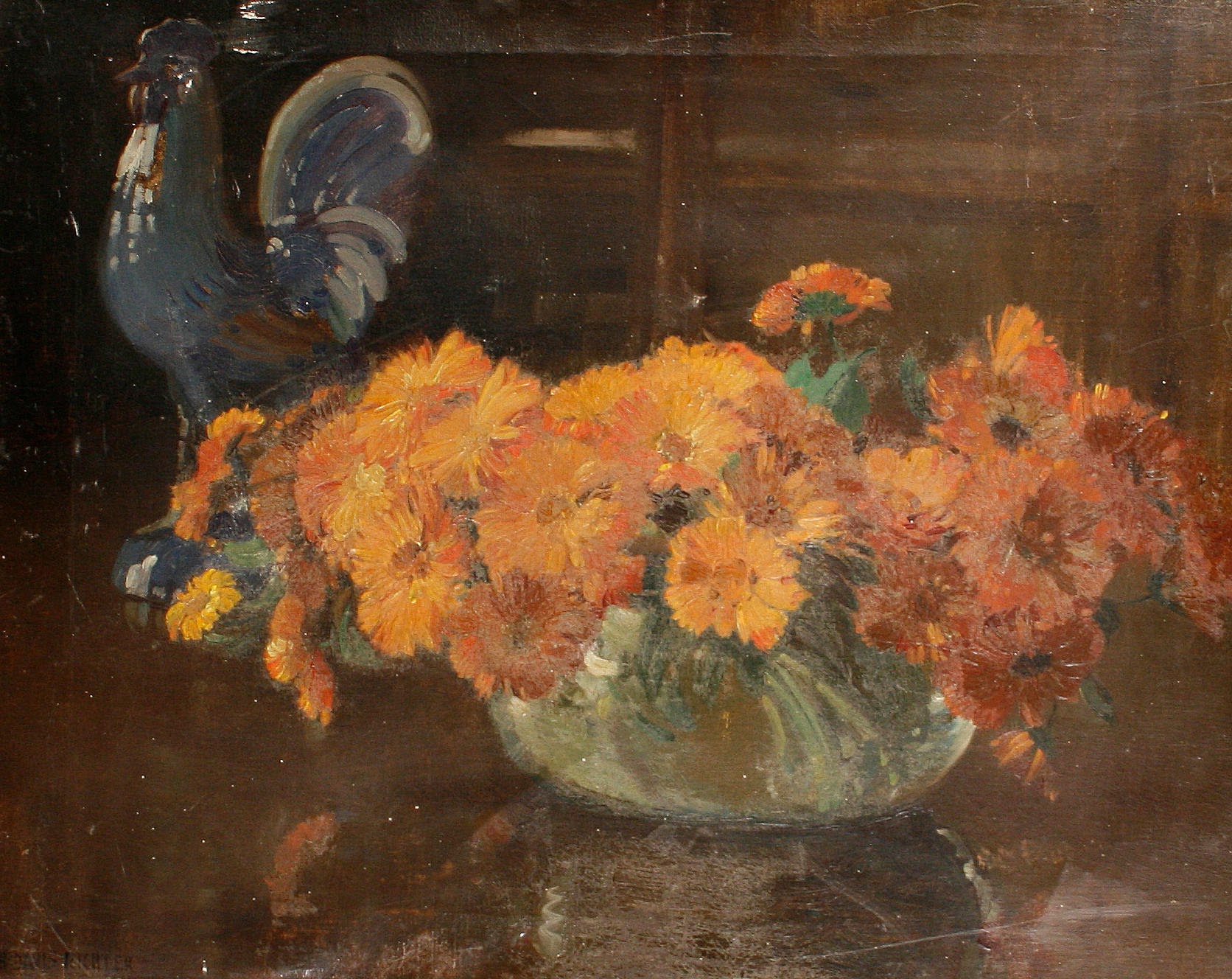 Herbert Davis Richter花卉静物绘画作品