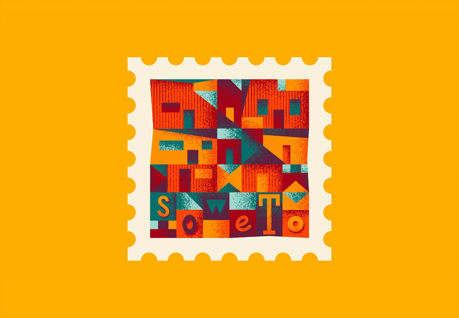 Makers Company：邮票风格的世界城市插画