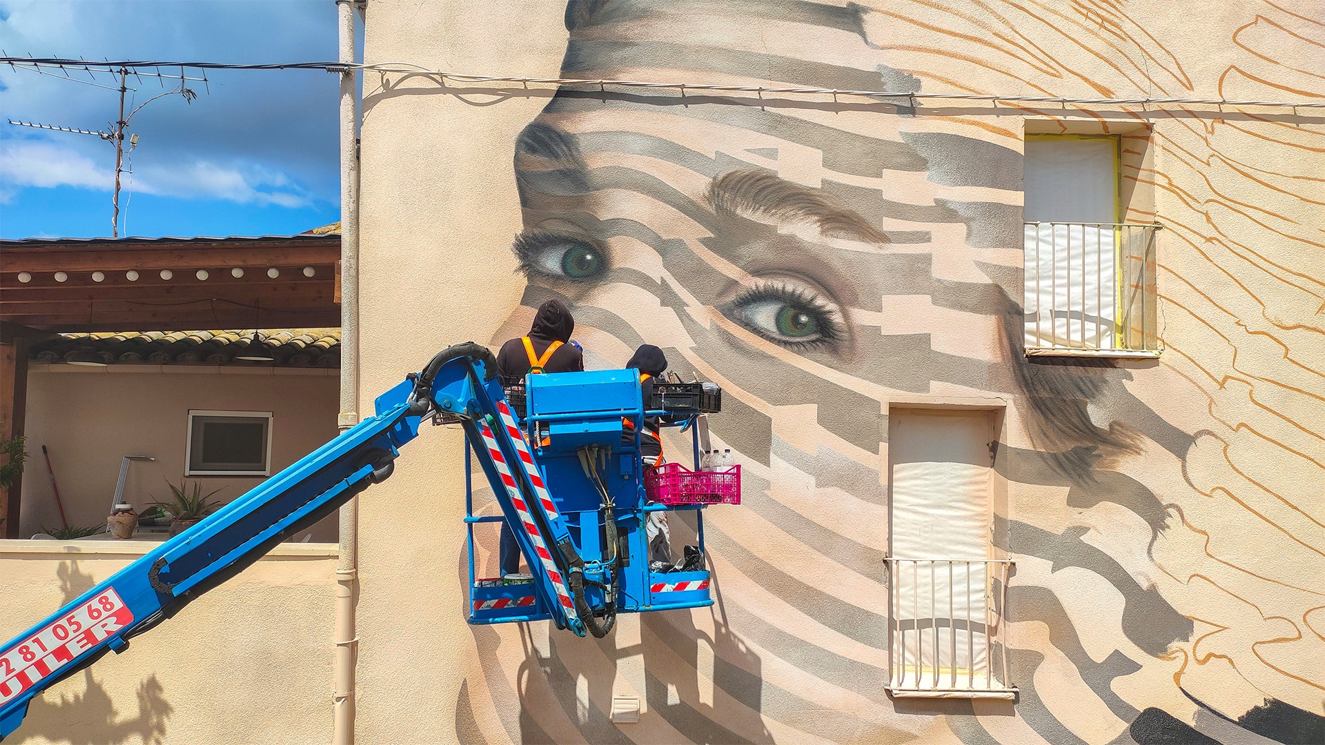 Jorge Rodriguez-Gerada大型街头艺术作品