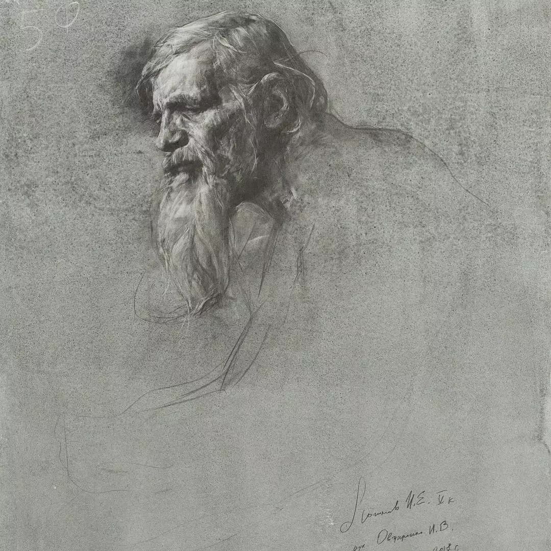 俄罗斯素描大师、油画艺术家Ivan Loginov
