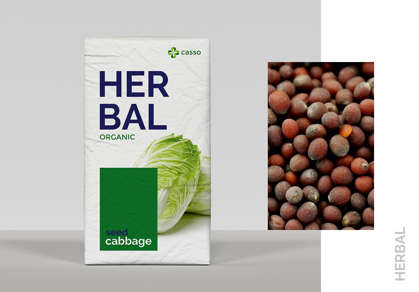 HERBAL种子包装设计