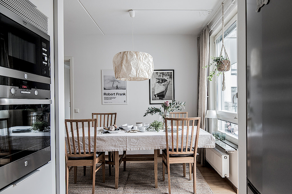 简约优雅的斯堪的纳维亚公寓设计