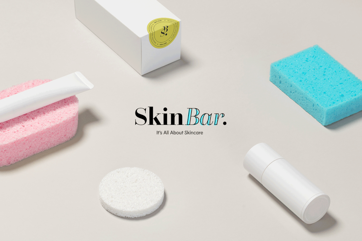 Skinbar護膚品視覺形象設計