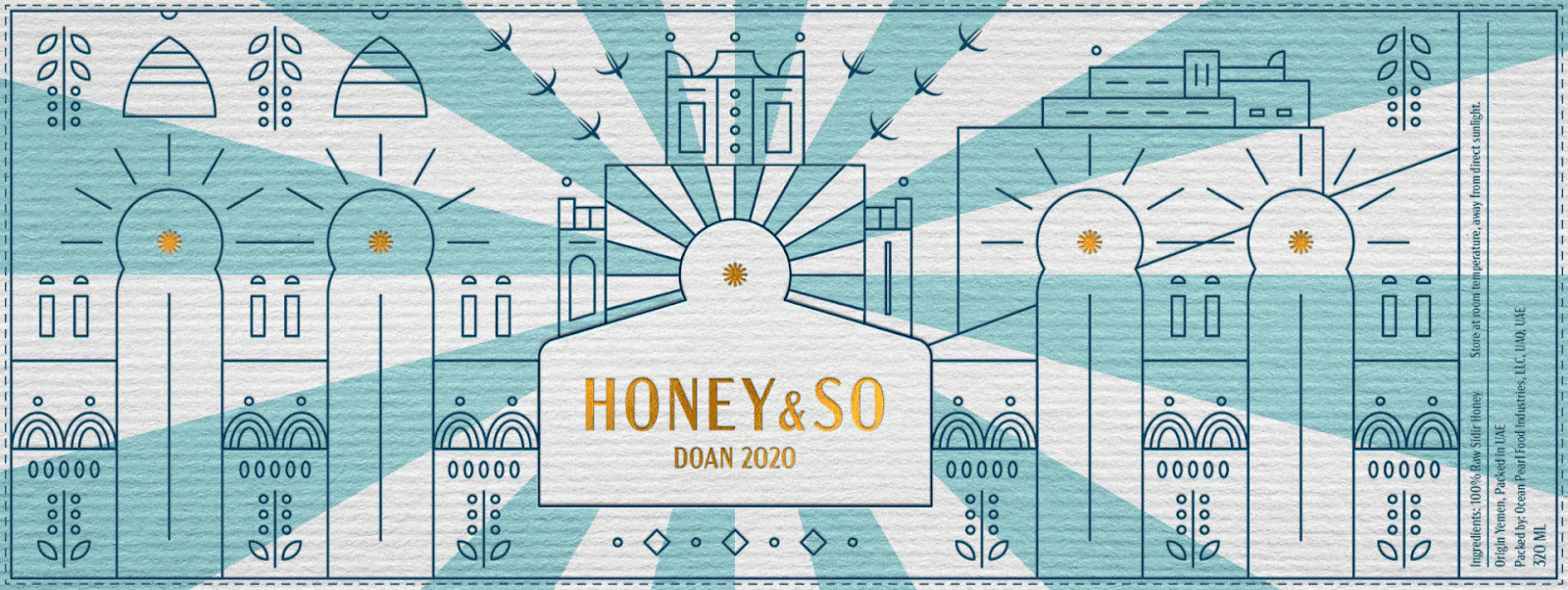 Honey & So蜂蜜包装设计