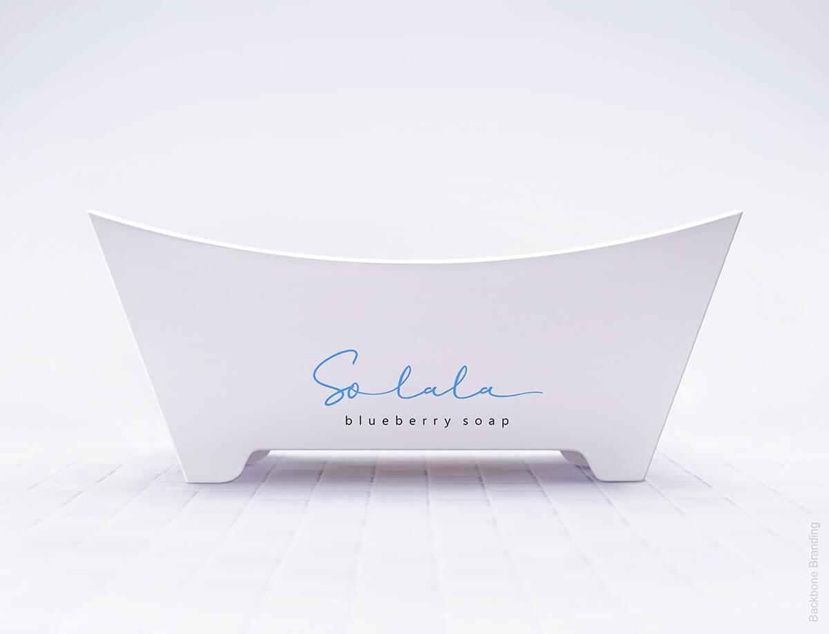 独特的浴缸造型！Solala香皂包装设计