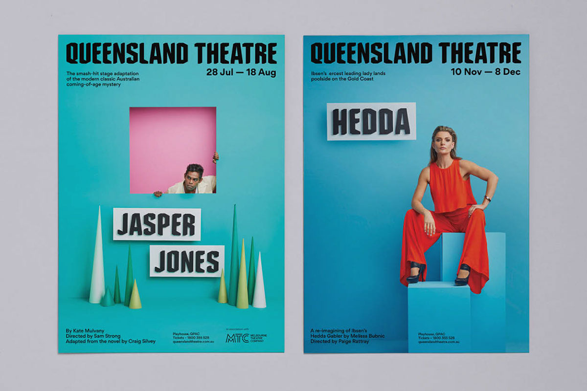 昆士兰剧院品牌和海报设计