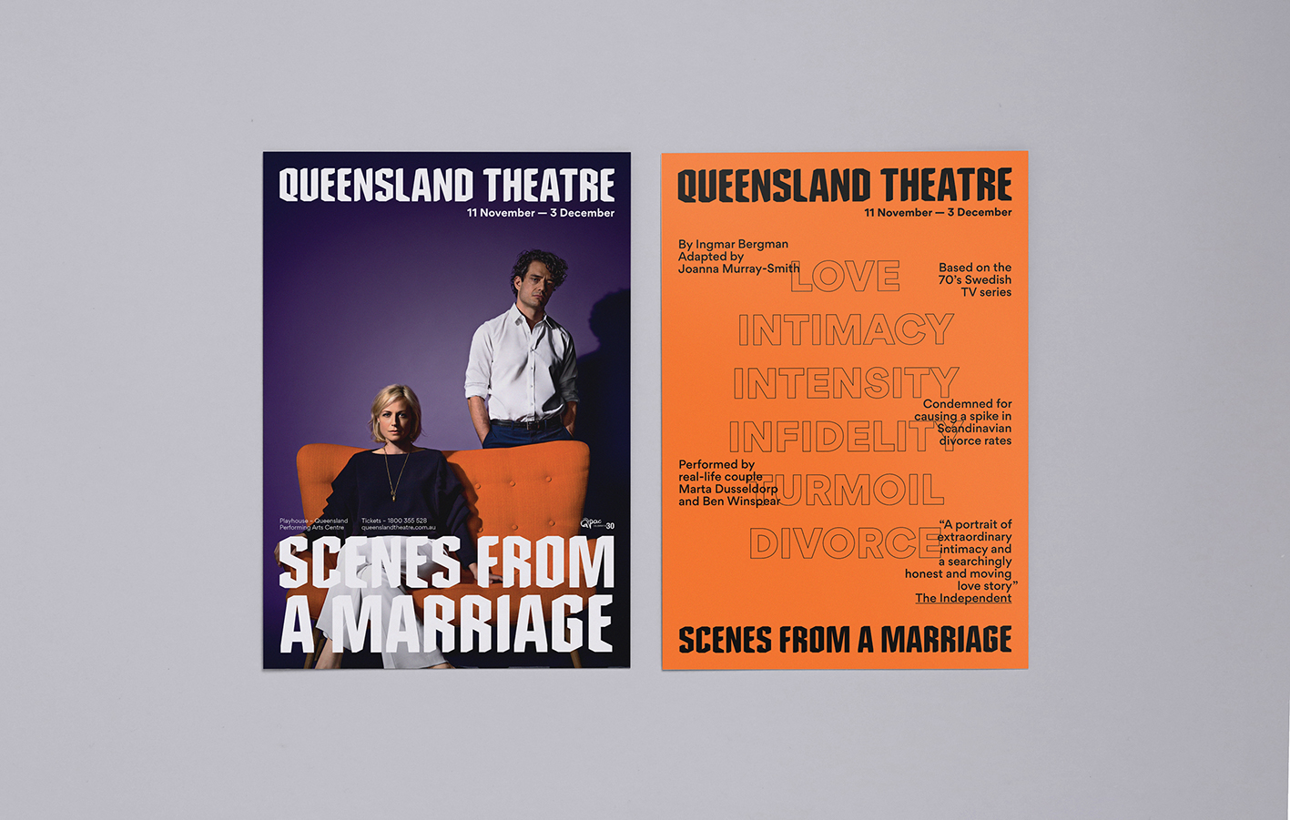昆士兰剧院品牌和海报设计