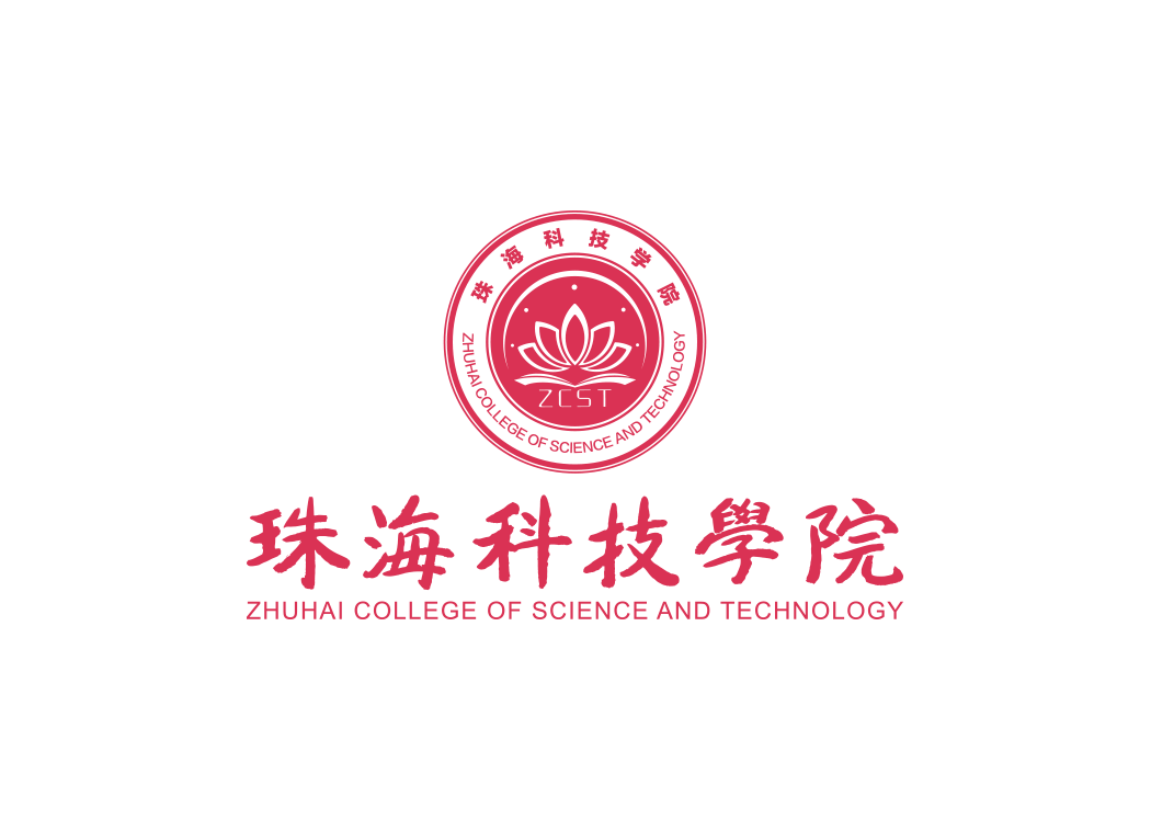 珠海科技学院校徽logo矢量图