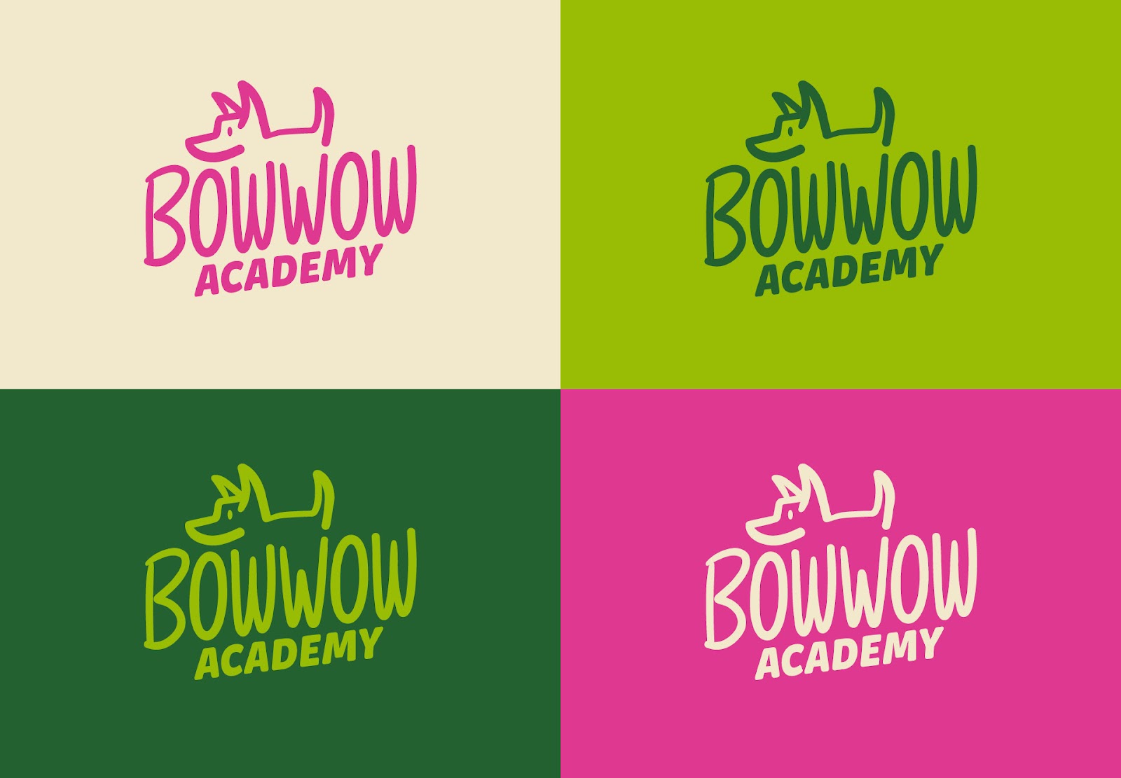 Bow Wow Academy训犬学校品牌设计