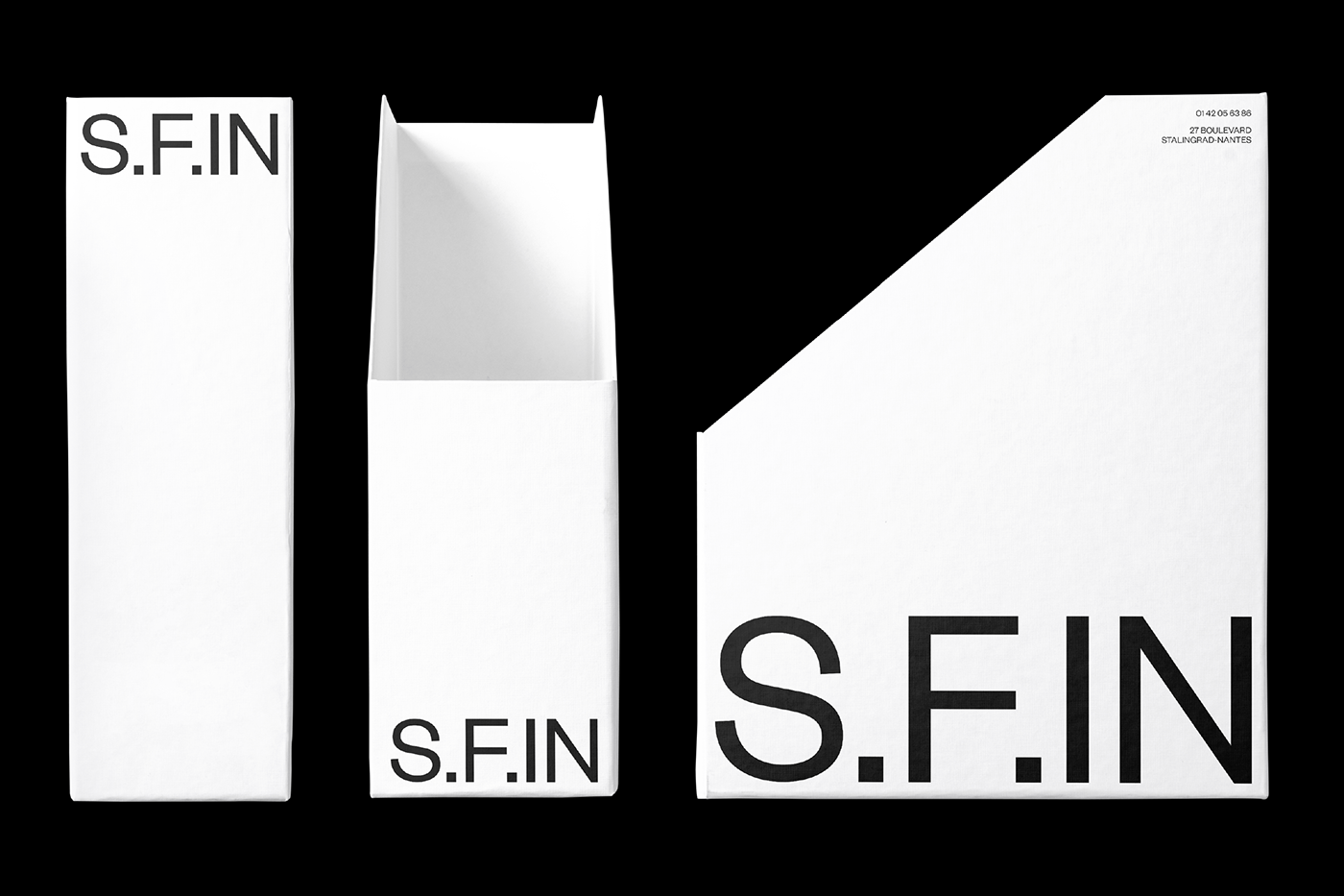室内设计公司S.F.IN品牌视觉形象