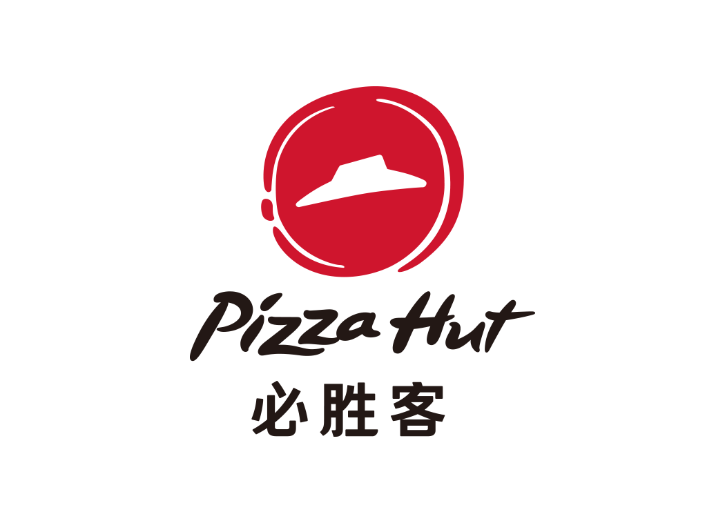 pizza hut必胜客标志矢量图