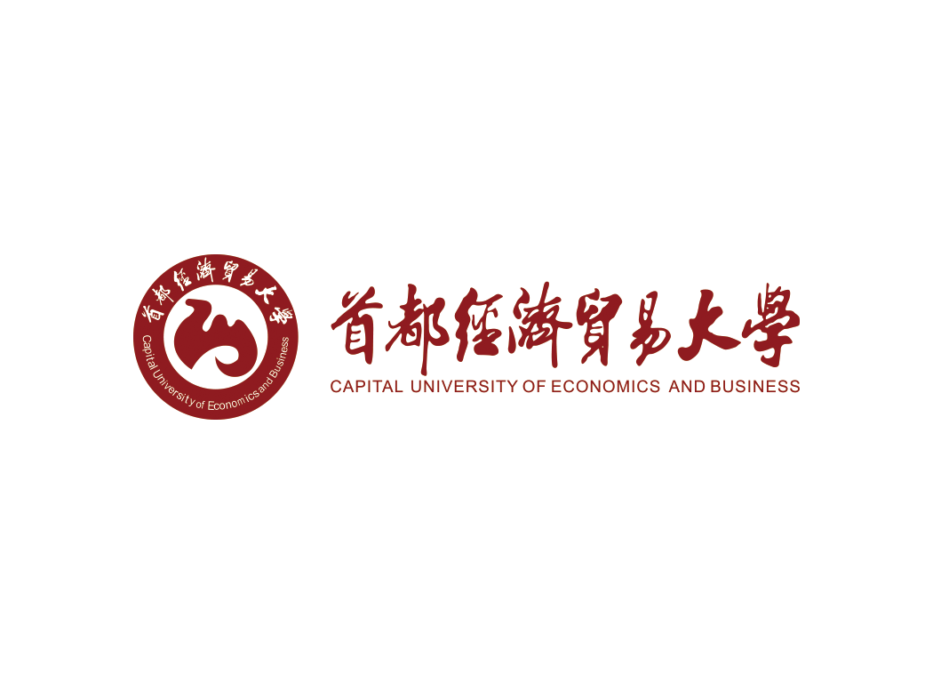 大学校徽系列:首都经济贸易大学标志矢量图