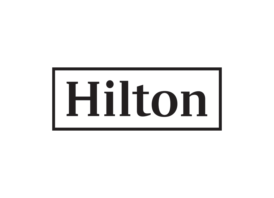 Hilton希尔顿酒店标志矢量图