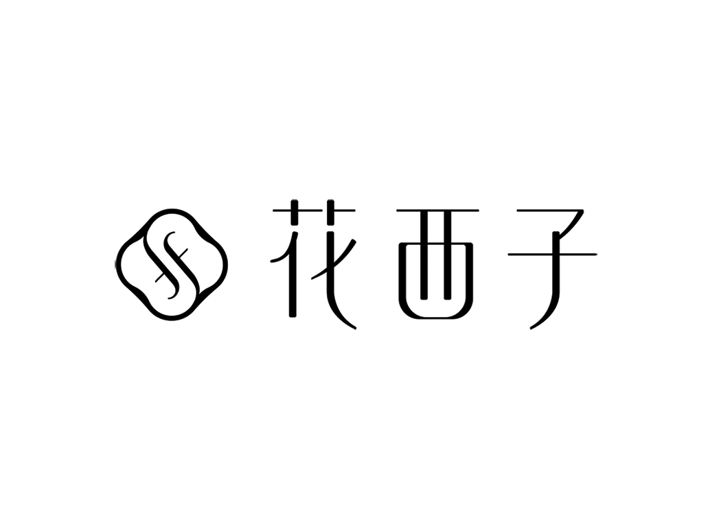 花西子logo标志矢量图