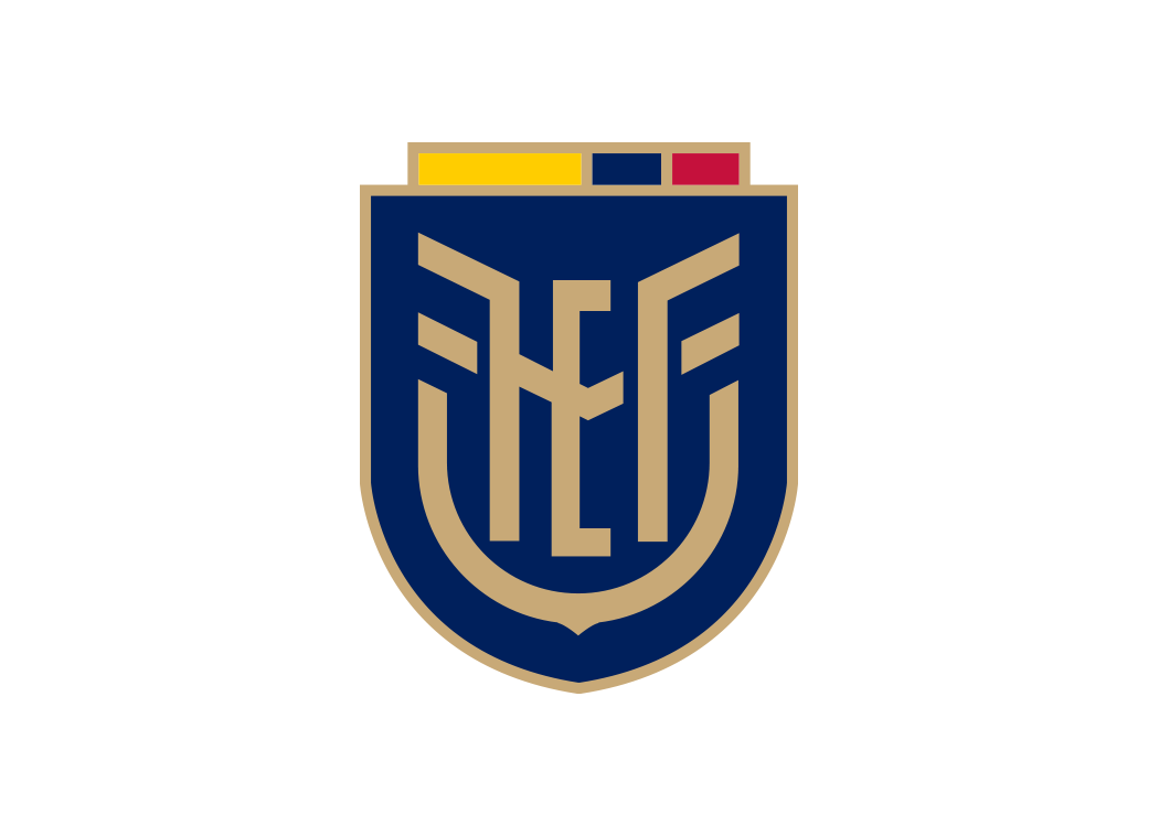 厄瓜多尔国家足球队队徽标志矢量图