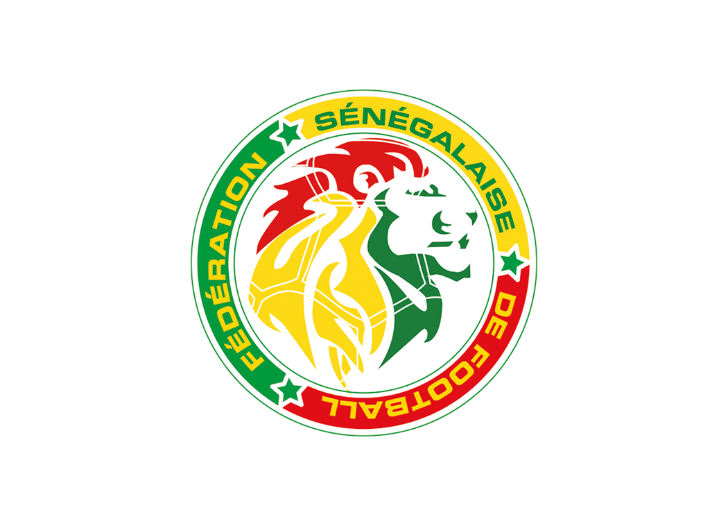 塞內加爾國家足球隊隊徽標誌矢量圖
