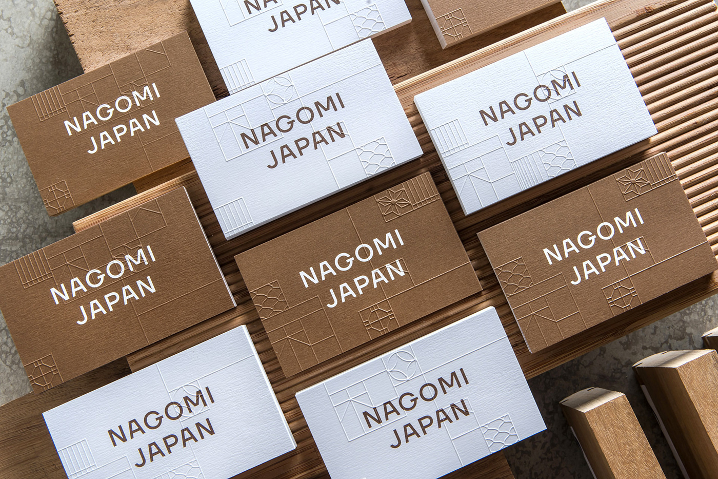 Nagomi Japan木艺家居品牌形象设计