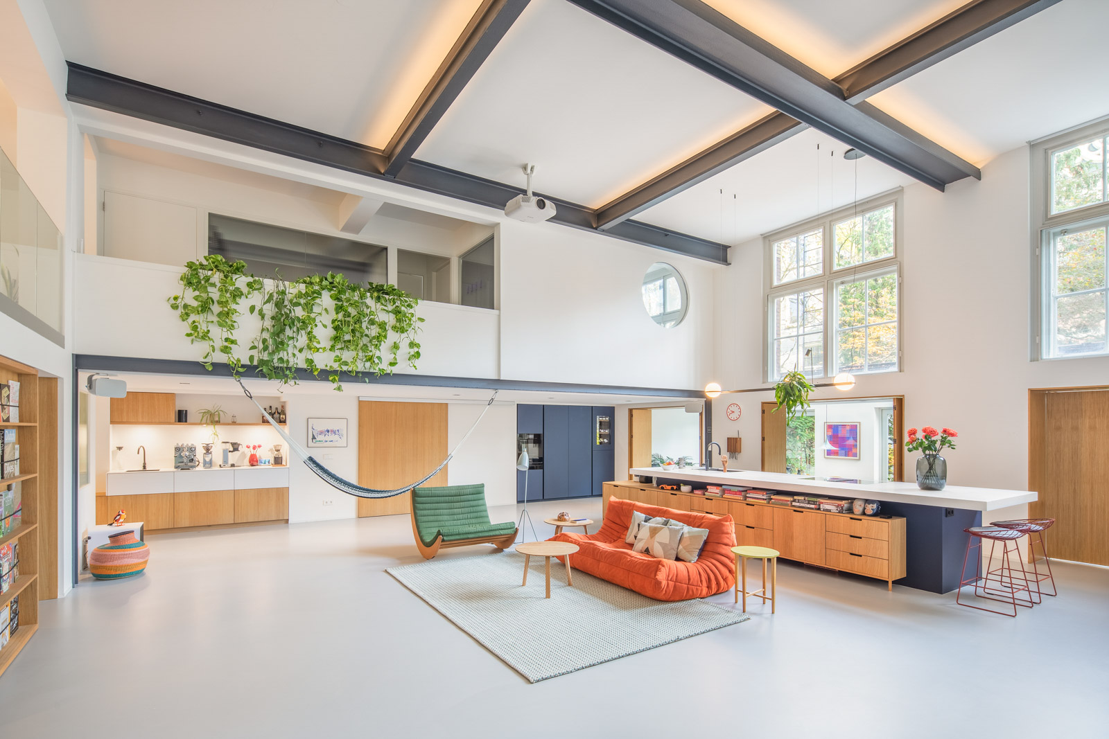 兼作摄影工作室,荷兰2层开放式空间的住宅设计