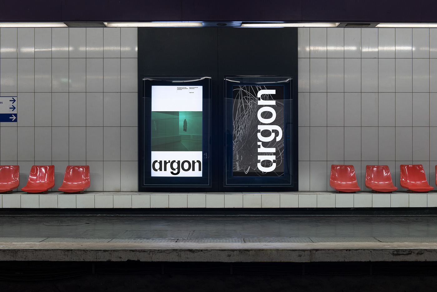 Argon极简风格品牌视觉识别设计