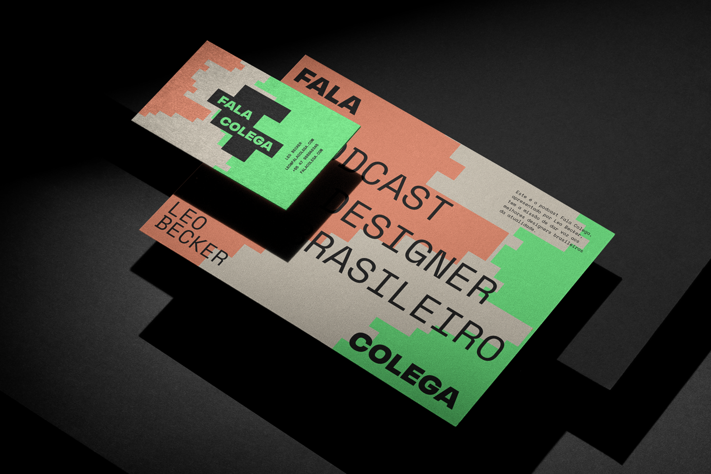 Fala Colega播客品牌视觉设计