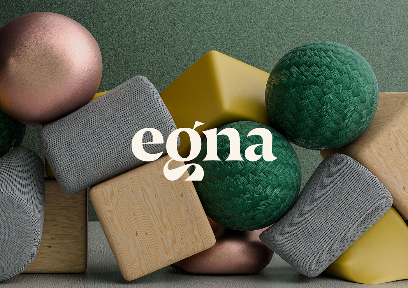 Egna购物中心视觉形象设计