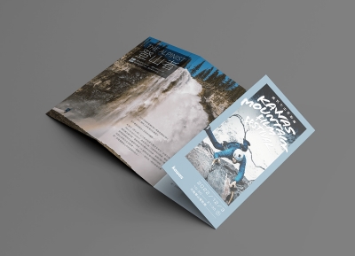 嘉瓦士山岳影展手册设计