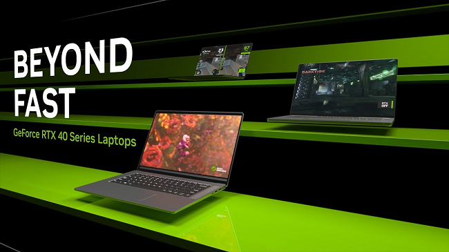 全新 NVIDIA Studio 设计本搭载 GeForce RTX 4070、4060、4050 笔记本电脑 GPU，助力随时随地的内容创作