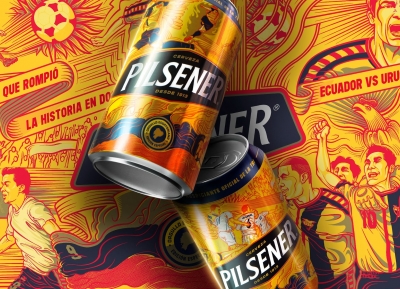 厄瓜多尔Pilsener啤酒品牌：世界杯纪念版包装设计