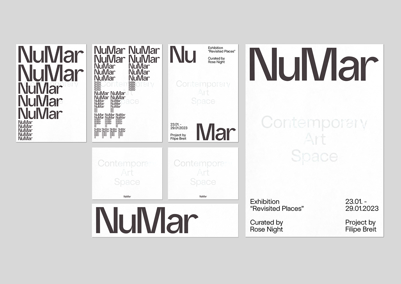 当代艺术空间NuMar视觉形象设计