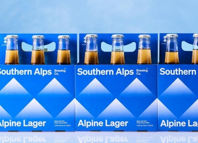 山脈冰川，冒險精神！啤酒品牌視覺設計