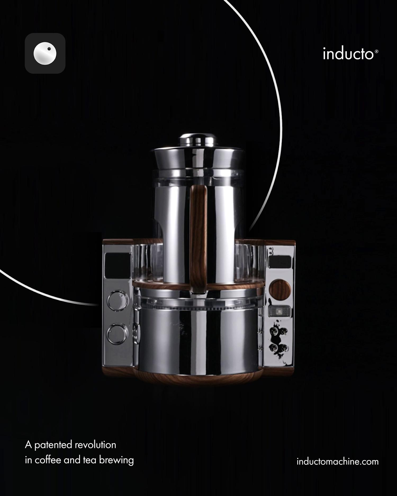 Inducto咖啡机品牌视觉设计
