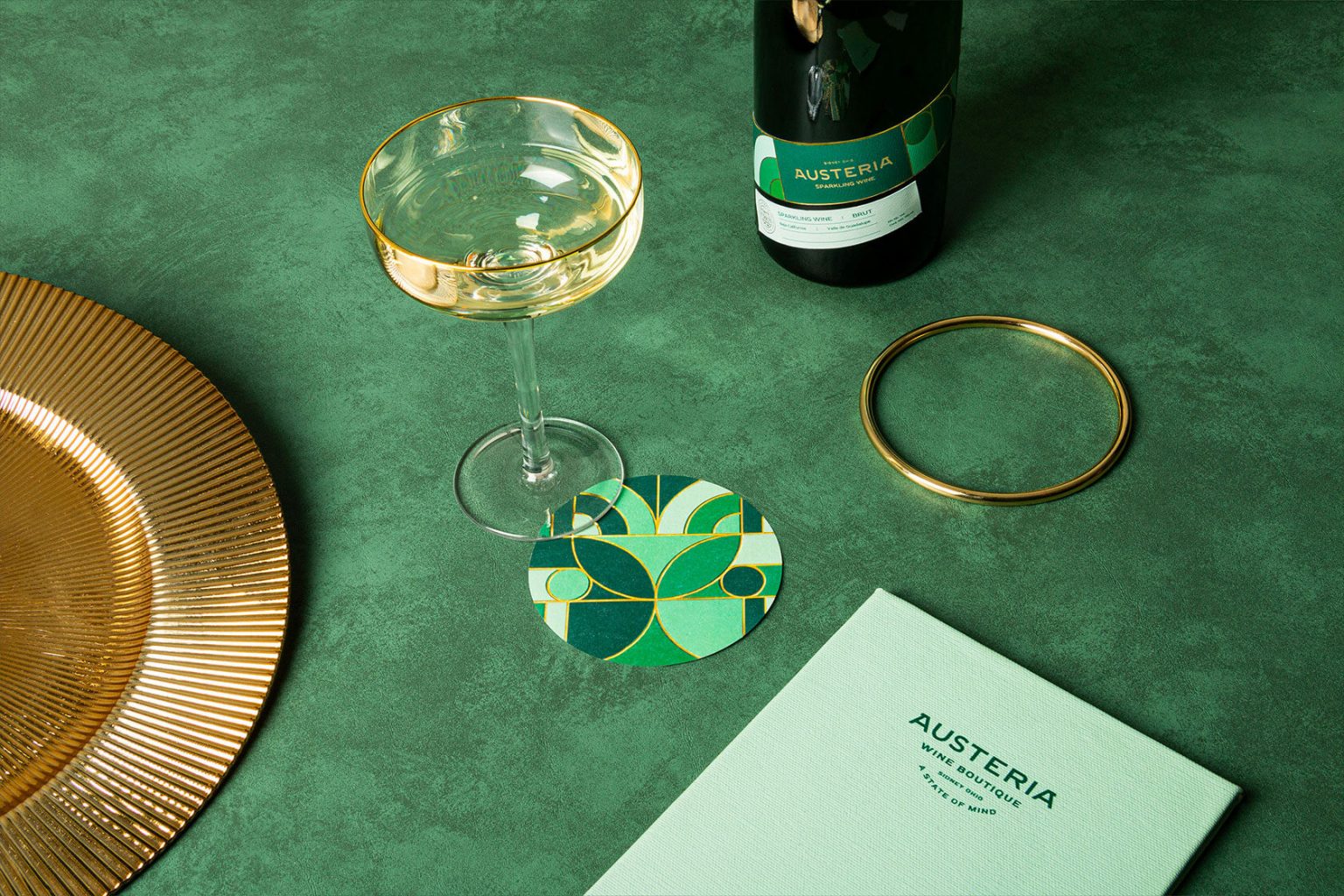 Austeria葡萄酒品牌VI设计