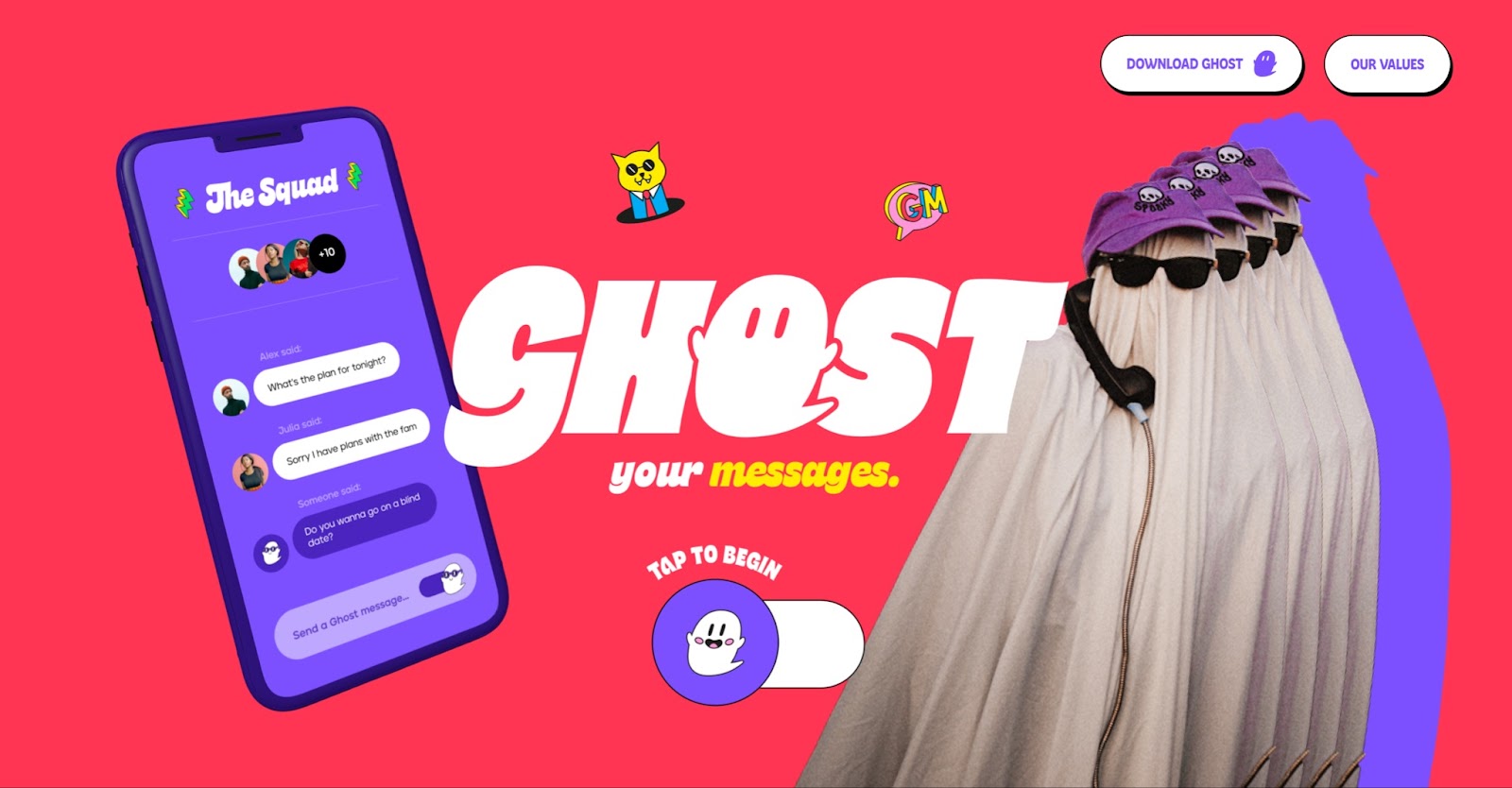 应用信息平台Ghost品牌识别设计