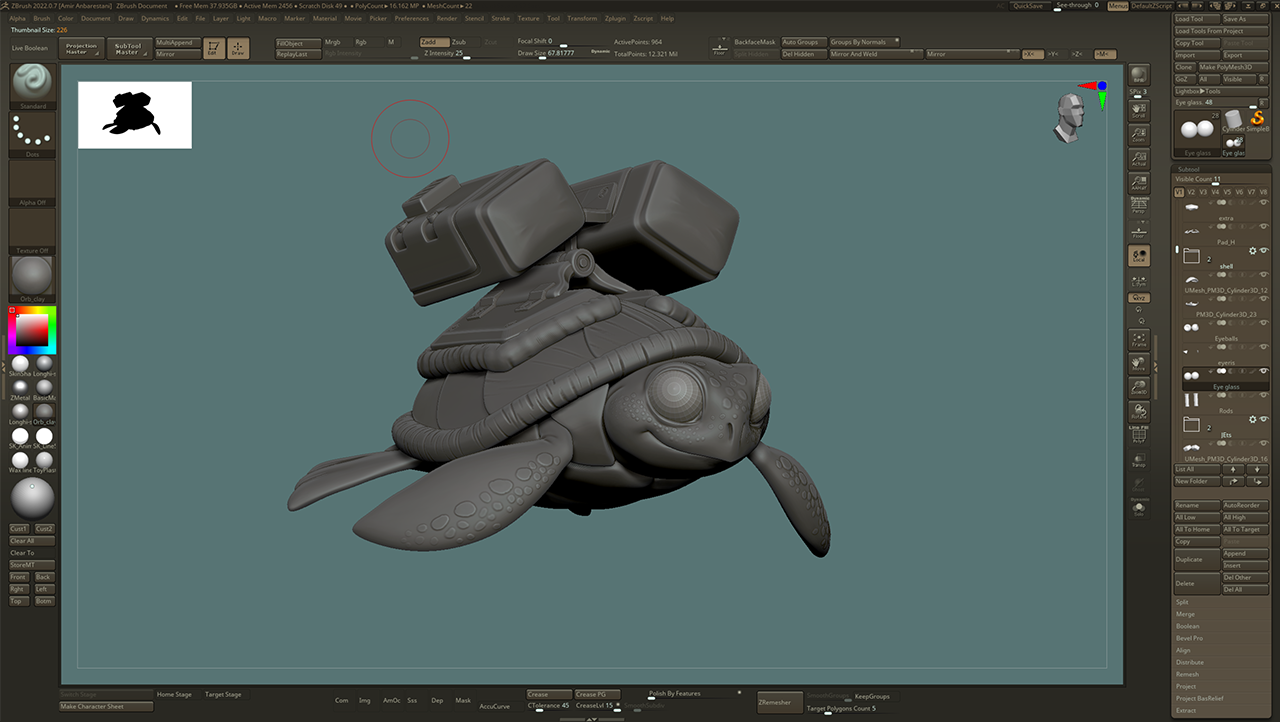 与 Kingsletter 一起在本周“NVIDIA Studio 创意加速”栏目中共享创作 3D 太空海龟的美好时光