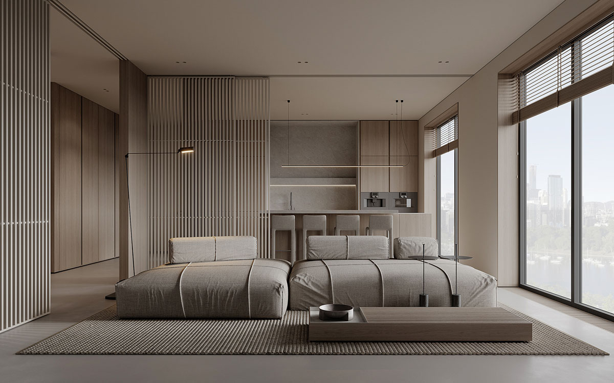 优质的家具和墙面处理，5个现代住宅设计