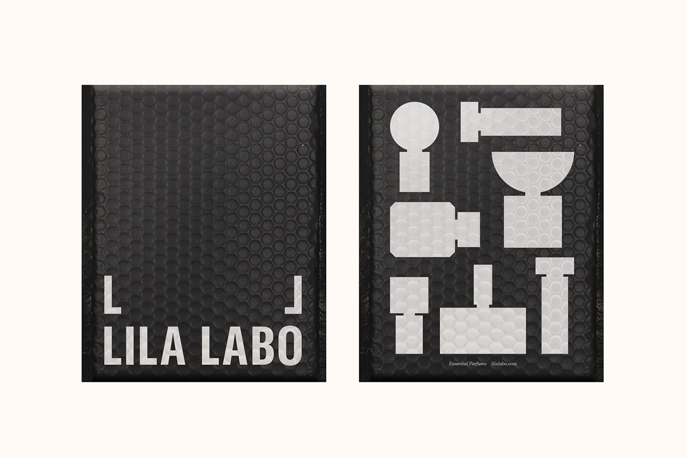 Lila Labo极简优雅的品牌设计