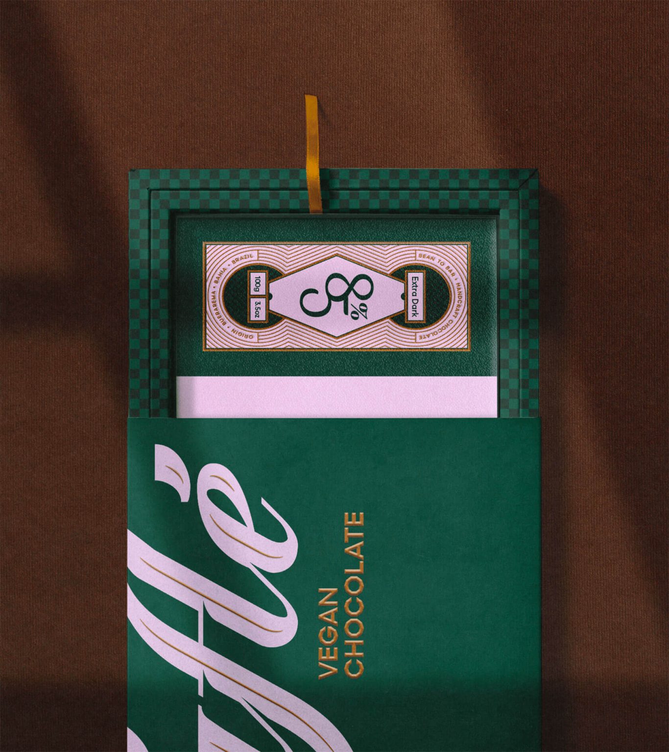Truflé Vegan巧克力品牌包装设计