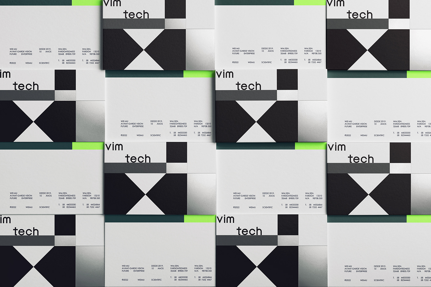 Vim Tech品牌视觉形象设计