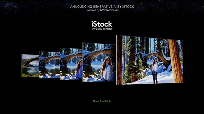 Getty Images发布NVIDIA Picasso驱动的iStock生成式AI工具
