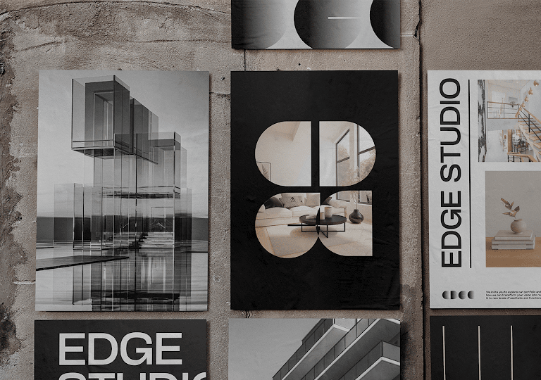 Edge Studio工作室优雅的品牌形象设计