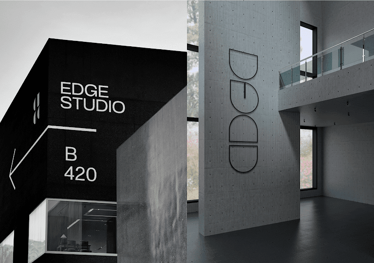 Edge Studio工作室优雅的品牌形象设计