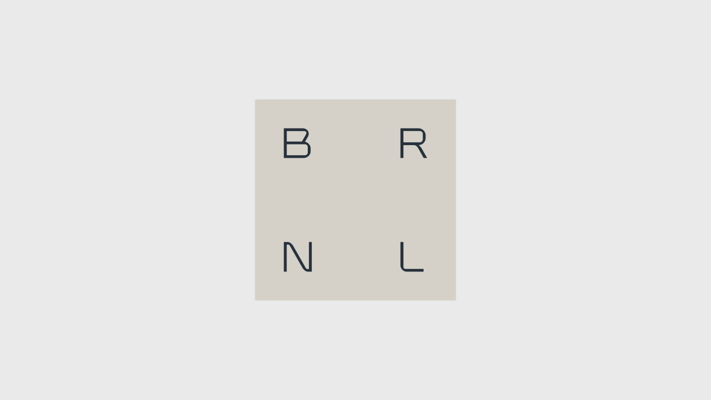 BRNL优雅简约的品牌和形象设计