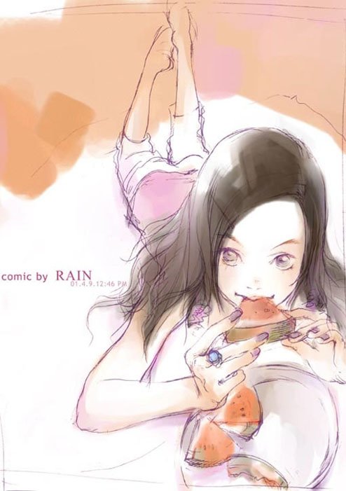 RAIN插画欣赏
