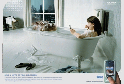 诺基亚手机广告设计欣赏