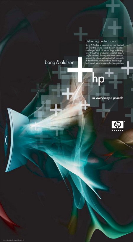 HP(惠普)公司经典广告设计欣赏(2)
